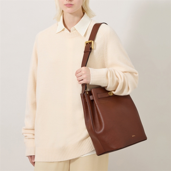 Mulberry Large Islington Bucket Oak Two-Tone